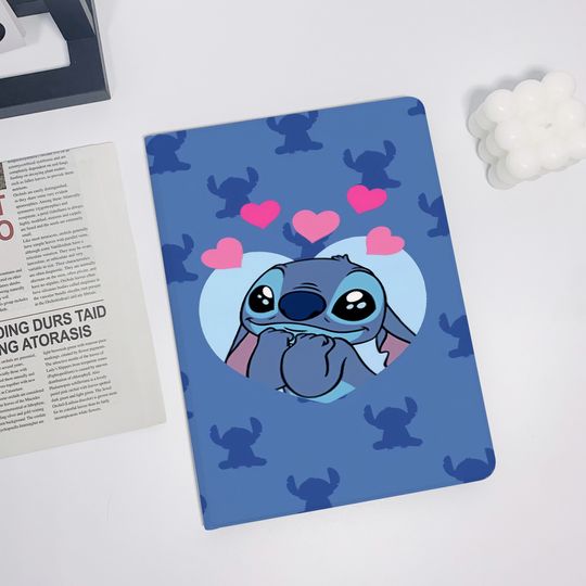 Discover Love Eyes Stitch iPad Air 5 2022 iPad 10 2022 iPad 9 case,iPad Pro 11" 12.9'' 2022 iPad Pro 12.9'' 2021 iPad mini 6 case iPad case