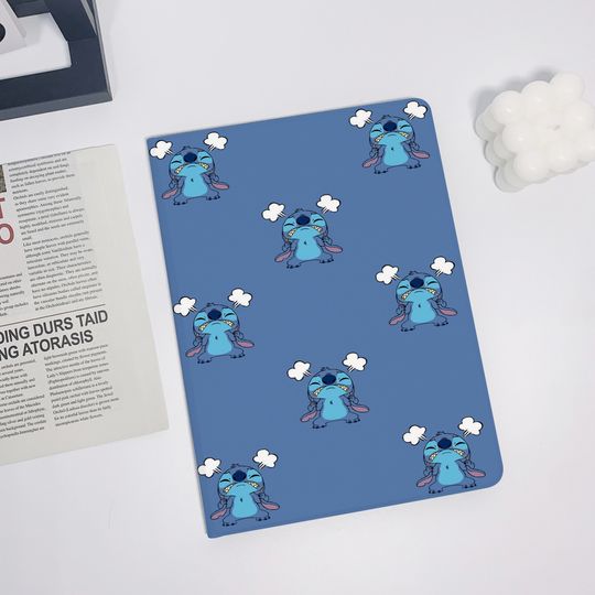 Discover Angry Stitch iPad Air 5 2022 iPad 10 2022 iPad 9 case,iPad Pro 11" 12.9'' 2022 iPad Pro 12.9'' 2021 iPad mini 6 case ipad case