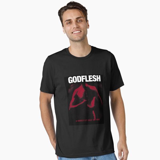 Discover Music Vintage Retro Mezing Concer Godflesh  Essential T-Shirt