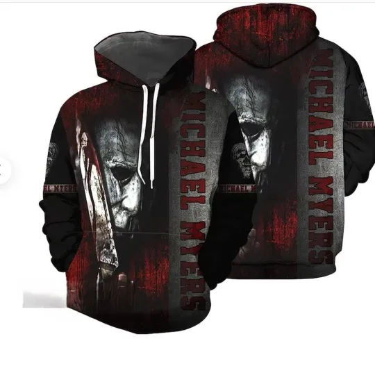Halloween Michael Myers 3D HOODIE The Mother Day Gift US Size