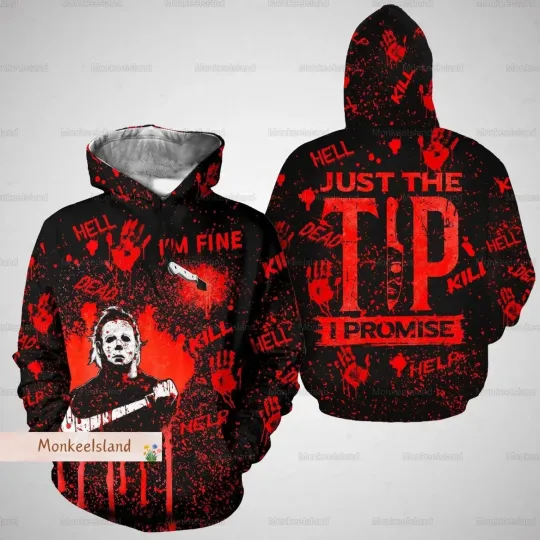 Discover Halloween Michael Myers 3D HOODIE Best Price All Over Print