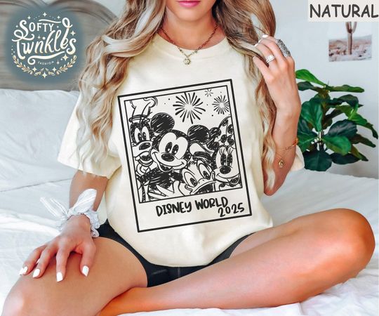 Discover Vintage Disney World Shirt For Groups Shirt, Disney Shirt For Women, Women's Unisex Disney Shirt, Mickey Mouse Shirt, Mickey And Friends Tee