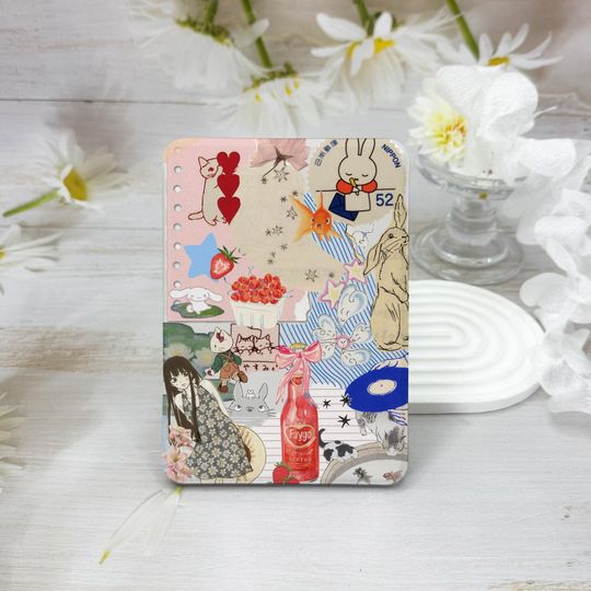 Girl and Rabbit Kindle Case