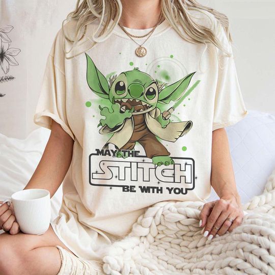 Discover Retro Disney Stitch Shirt, May The Stitch Be With You Shirt, Lilo and Stitch Shirt, Disneyworld Shirts, Disney Family Shirts