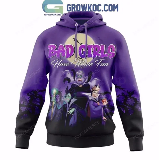Discover Bad Girls Fun Spooky Halloween 3D Hoodie T Shirt