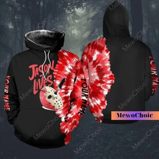 Discover Jason Voorhees 3D HOODIE Mother Day Gift All Over Print Best Price Us Size