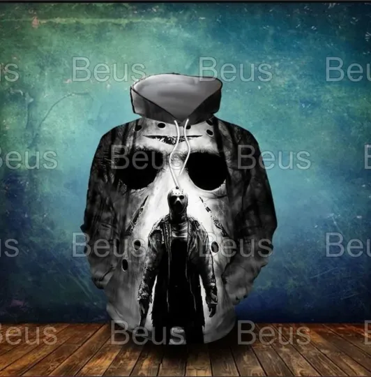 Discover Jason Voorhees 3D HOODIE Halloween Gift Best Price