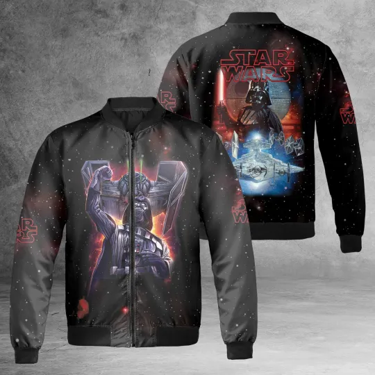 Discover Darth Vader Star Wars A New Hope Faded Galaxy's Edge Jacket