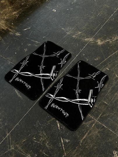 Discover Barbed Wire Car mats (real carpet)