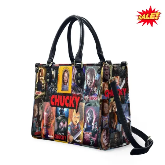 Chucky Halloween Horror Leather Bag