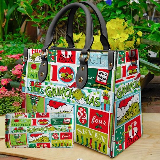 Discover Personalized Funny Character Leather Handbag,  Custom Leather Accessories