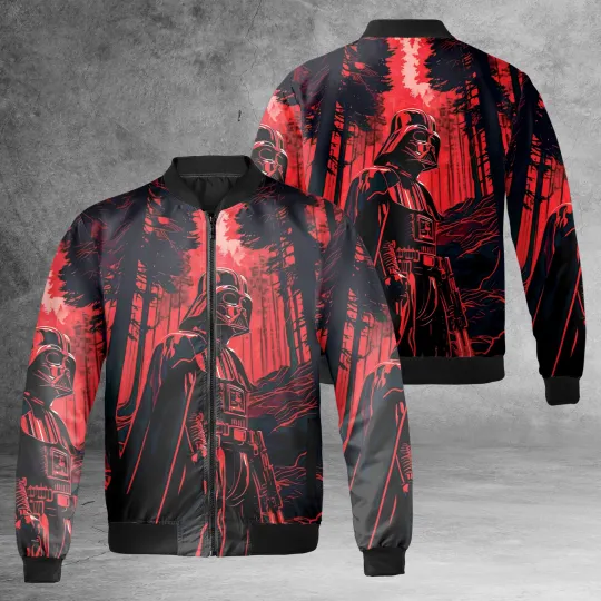 Star Wars Darth Vader Galaxy's Edge The Dark Side Black & Red Jacket