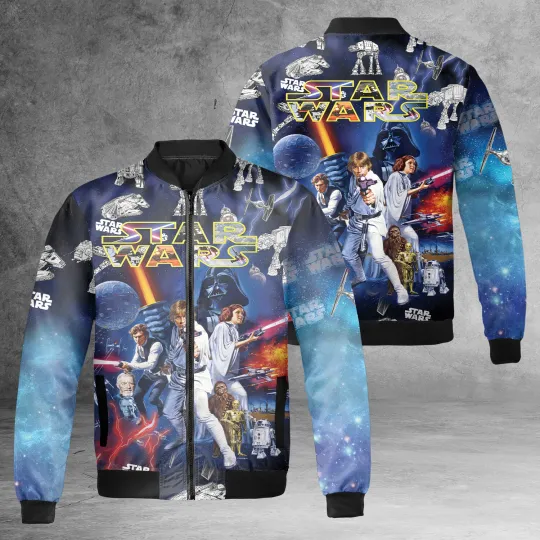 Star War Super Soft Rayon Darth Vader Galaxy's Edge Jacket