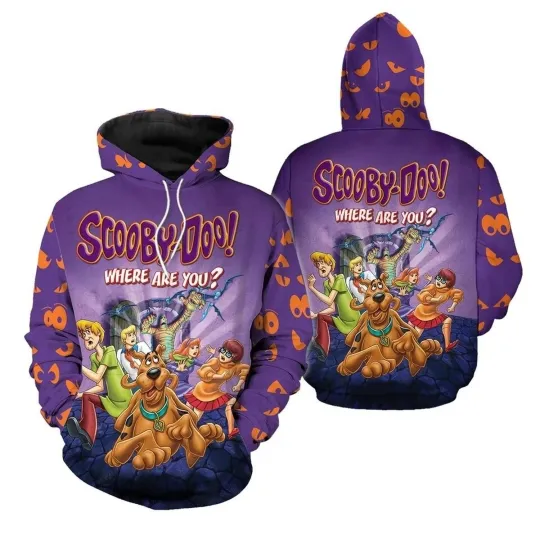 Discover Halloween Scooby 3D HOODIE HALLOWEEN GIFT CHRISTMAS GIFT