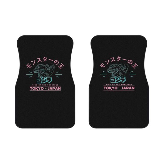 Discover Japanese Car Mats (2x Front), Dinosaur Trex Car Mats, Anime Car Mats, Japanese Car Decoration, Retro Car Mats