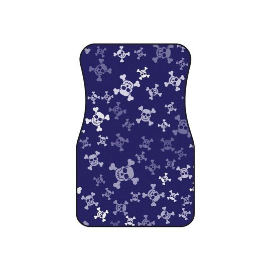 Discover Pirate Skull Car Mats, Fun Car Accessories, Unique Gift for Car Lovers, Halloween Decor, Boys Room Decor, Skulls and Bones