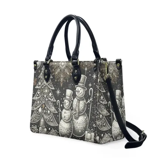 Discover Luxury Women's Vegan Leather Tote Bag for Holiday Season