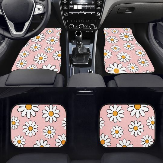 Discover Car Accessories, Car Floor Mats, Car Mats, Car Accessories For Women, Car Decor, Floor Mats For Car, Retro Car Accessories, Cute Car Mats
