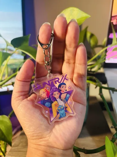 KPop Demon Hunter HUNTR/X Acrylic Keychain