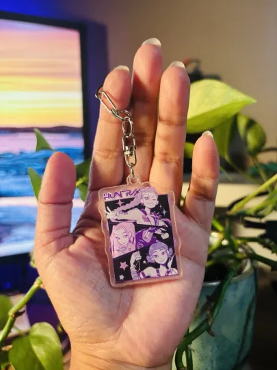KPop Demon Hunter HUNTR/X  Acrylic Keychain