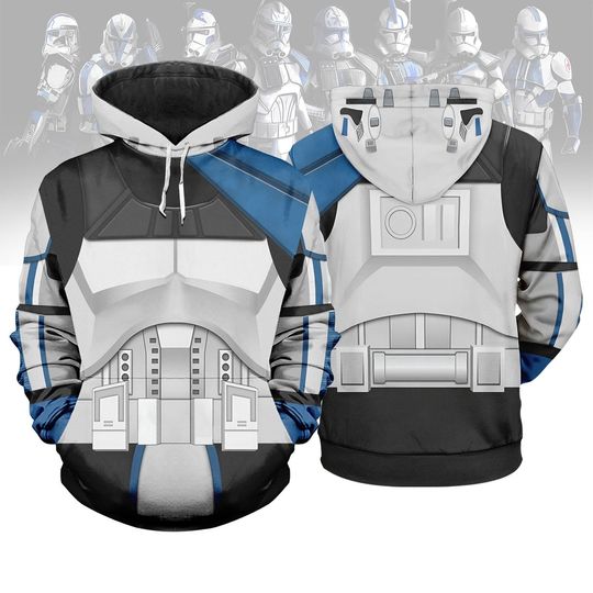 Captain Rex Captain 3D Shirt, Star Wars Hero Hoodie