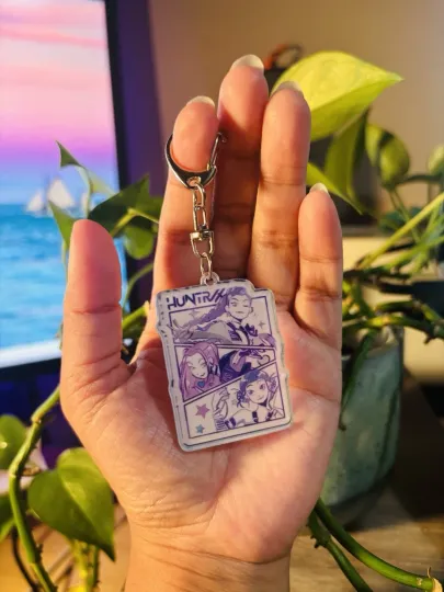 KPop Demon Hunter HUNTR/X Acrylic Keychain