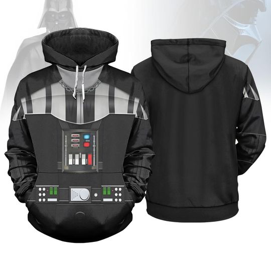 Discover Darth Vader Costume 3D Hoodie, Star Wars Cosplay Shirt
