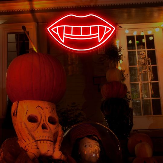 Discover Custom Halloween Sign Neon Light Sign Custom Led Neon Sign Custom Neon Light Spooky Neon Sign