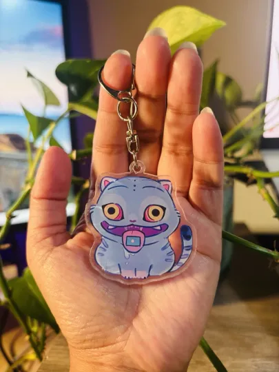 KPop Demon Hunter Derpy Acrylic Keychain