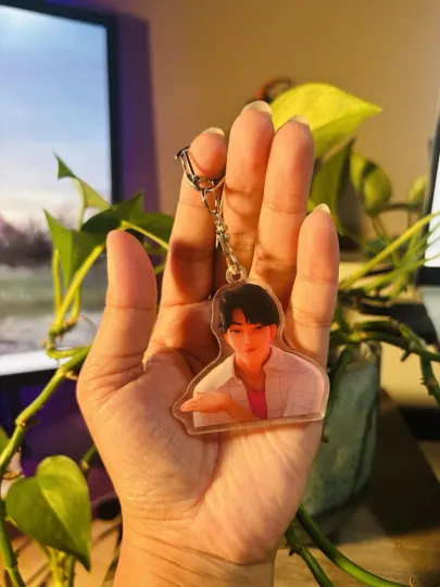 KPop Demon Hunter Saja Boys Jinu Acrylic Keychain