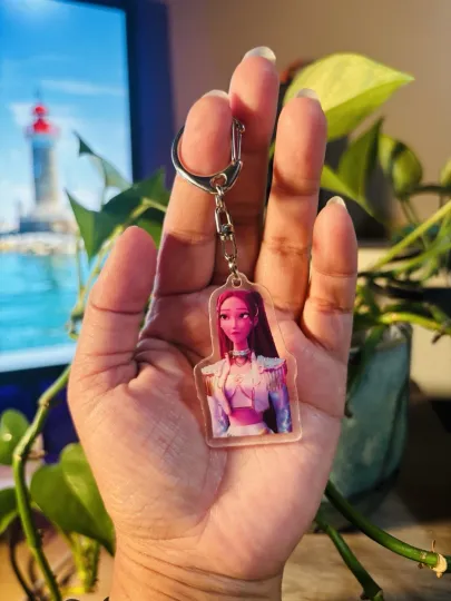 KPop Demon Hunter HUNTR/X Mira Acrylic Keychain