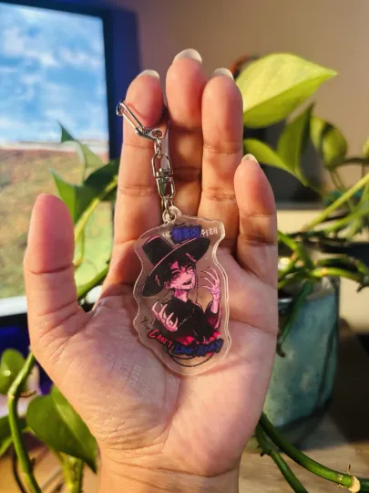 KPop Demon Hunter Saja Boys Jinu Demon Acrylic Keychain Anime