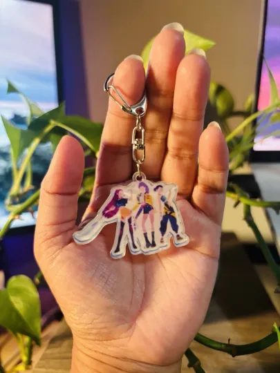 KPop Demon Hunter HUNTR/X Acrylic Keychain