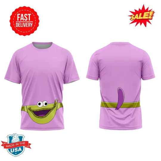 Bloofy Inside Out 3D T-Shirt, Unisex