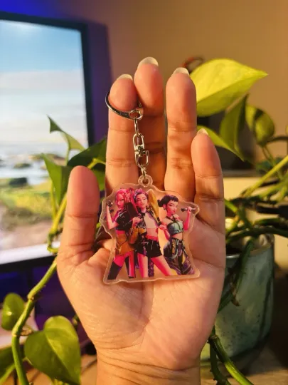 KPop Demon Hunter HUNTR/X Acrylic Keychain