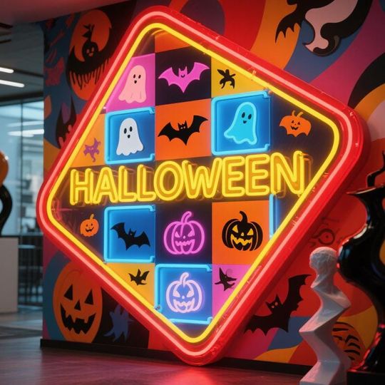 Discover Neon Halloween Sign Boo Halloween Neon Light Halloween Party Led Light Custom Halloween Neon Sign Halloween Decoration Sign Halloween Gifts