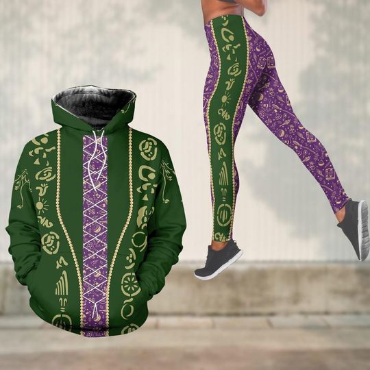 Halloween Winifred Sanderson Costume Hoodies Legging, Hocus Pocus Leggings
