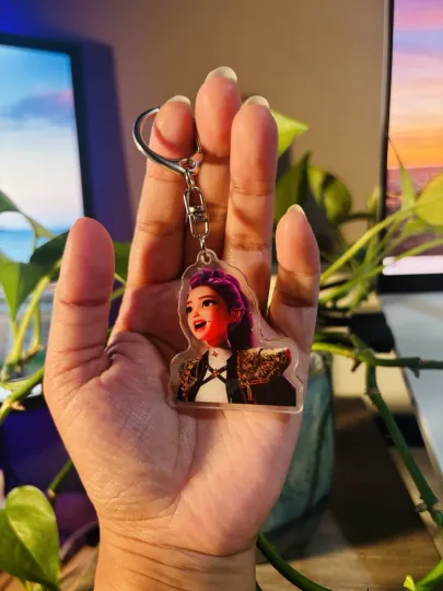 KPop Demon Hunter HUNTR/X Rumi 2 Acrylic Keychain