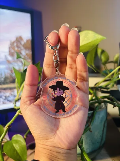 Discover KPop Demon Hunter Saja Boys Jinu Demon Your Idol Custom Acrylic Keychain Anime