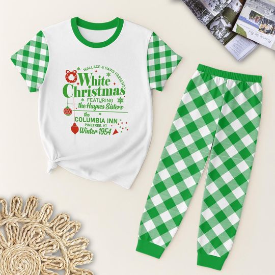Discover Christmas Movie Pajama Set, Family Matching Christmas Outfit