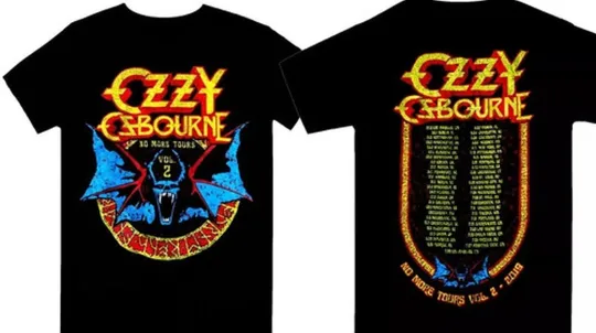 Discover New Ozzy Osbourne No More Tours Vol 2 2019 Gift For Fans Men S-235XL Shirt