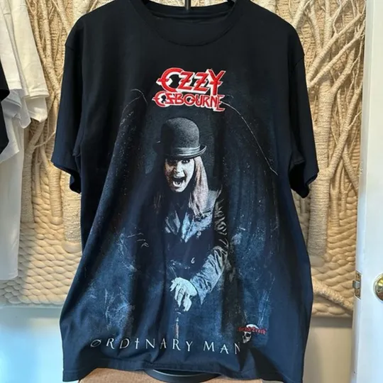 Discover Ozzy Osbourne Ordinary Man Graphic Tee