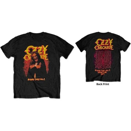 Discover Ozzy Osbourne No More Tears Vol. 2. T-Shirt Black New