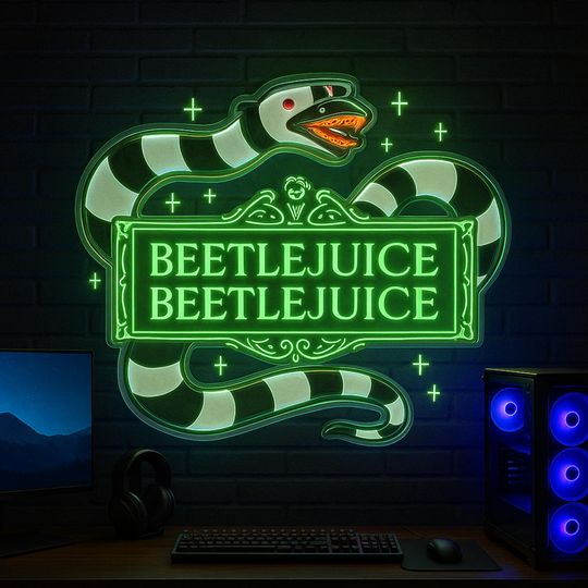 Discover Snake Halloween Horror Spooky Neon Sign, Gothic Neon Sign, Scary Party Neon Signs for Wall Decor, Gaming Neon Sign, custom neon sign, Neon S