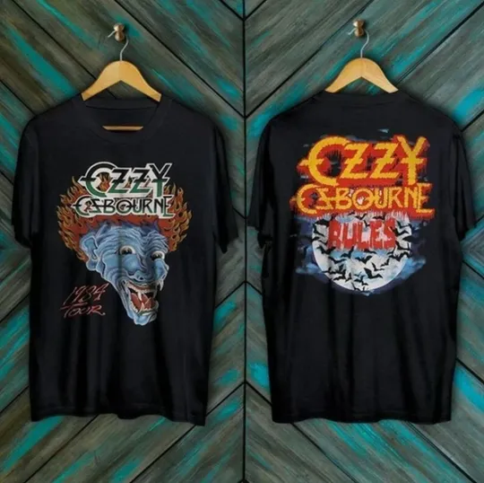 Ozzy Osbourne No More Tours Tour 1992 T-shirt