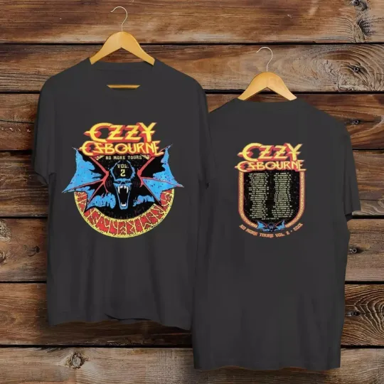 Discover Ozzy Osbourne No More Tours 2 2018 T-Shirt Unisex All Size S-5XL