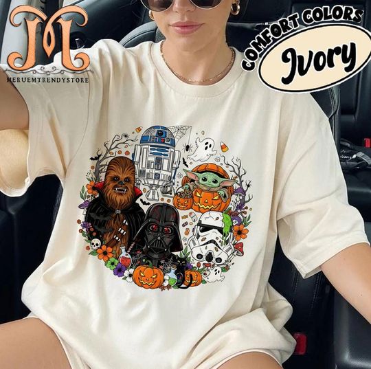 Discover Galaxy Star Wars Halloween Shirt: Funny Family Costume