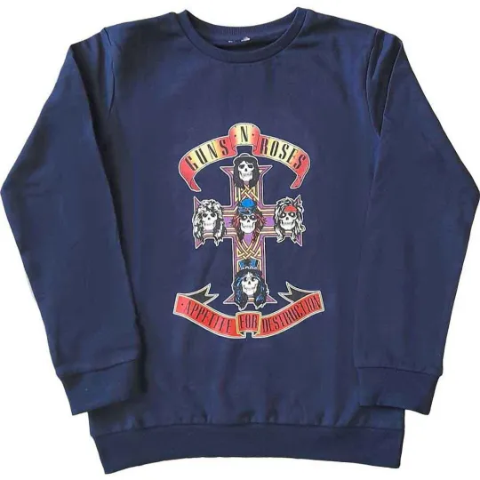 Discover Guns N' Roses Kids Sweatshirt Appetite for Destruction