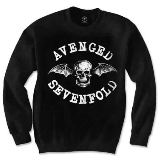 Discover Avenged Sevenfold Unisex Sweatshirt Death Bat
