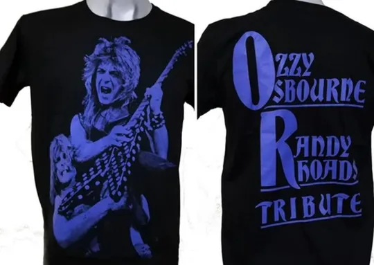 Vintage Ozzy Osbourne t-shirt Randy Rhoads Tribute RIP Shirt